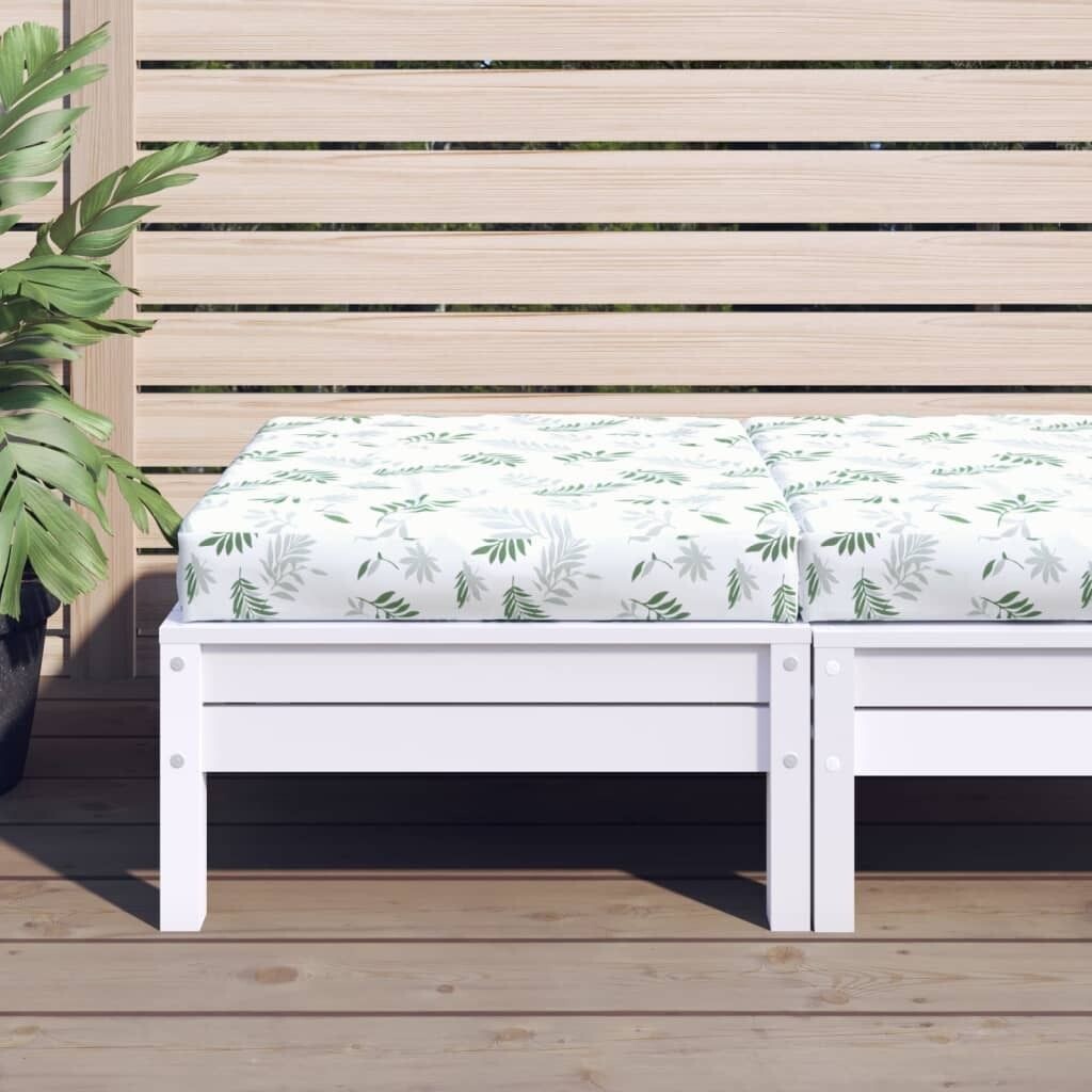 

Подушка-паллета с узором листочек 70х70х12 см, ткань DKD HOME DECOR