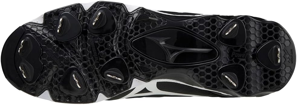 Бейсбольные кроссовки Mizuno Men's 9-Spike Ambition 2, белый — фото 2