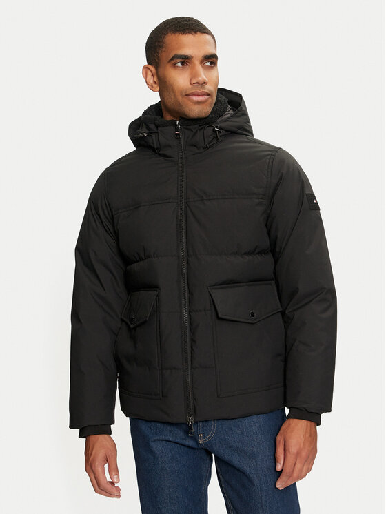 

Зимняя куртка стандартного кроя Rockie MW0MW37125 Tommy Hilfiger, черный
