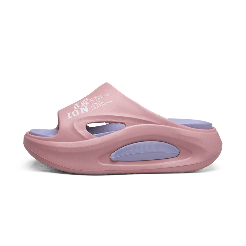 

NANJIREN ЭВА бесшумные противоскользящие износостойкие шлепанцы унисекс розовые, цвет Pink