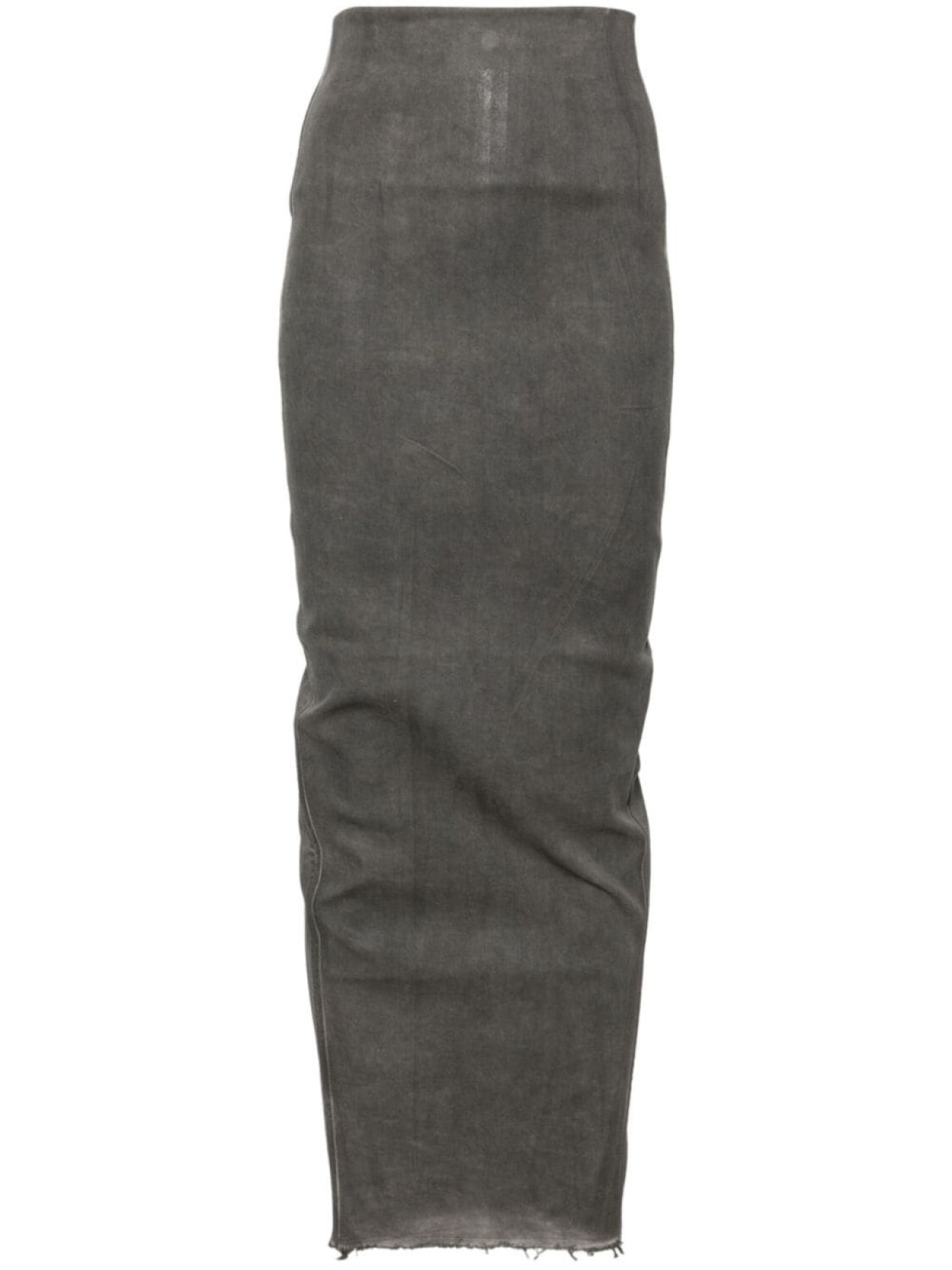 

Rick Owens юбка-карандаш макси Dirt Pillar, серый