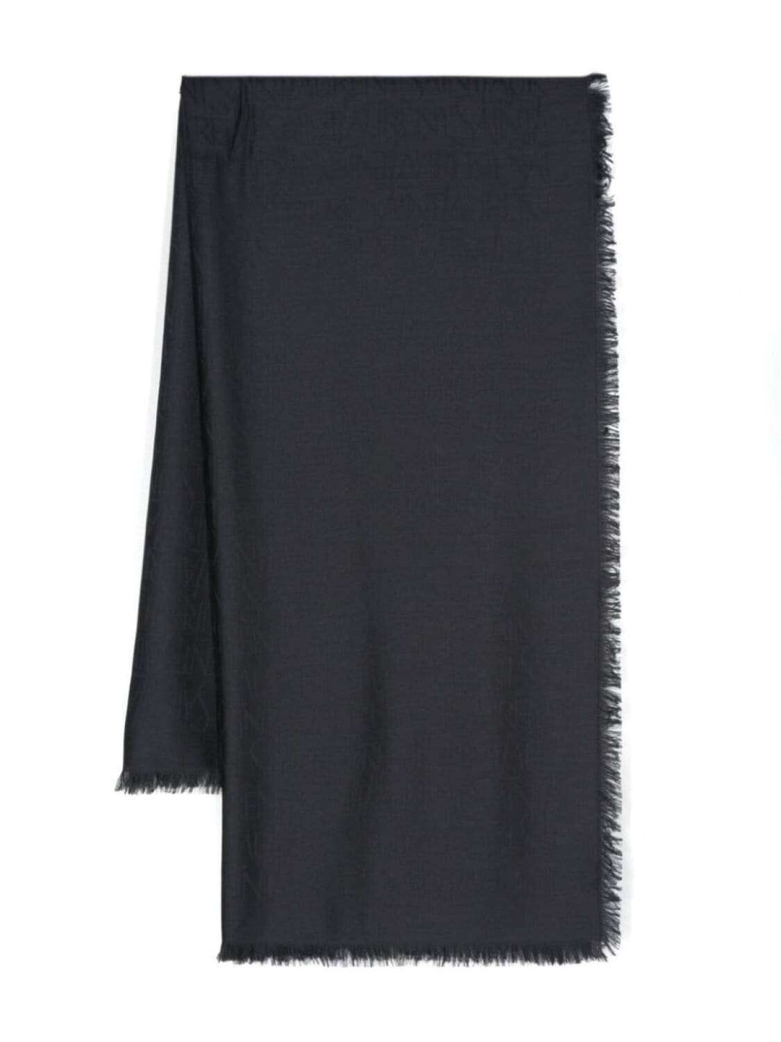 

Saint Laurent шарф с логотипом, черный