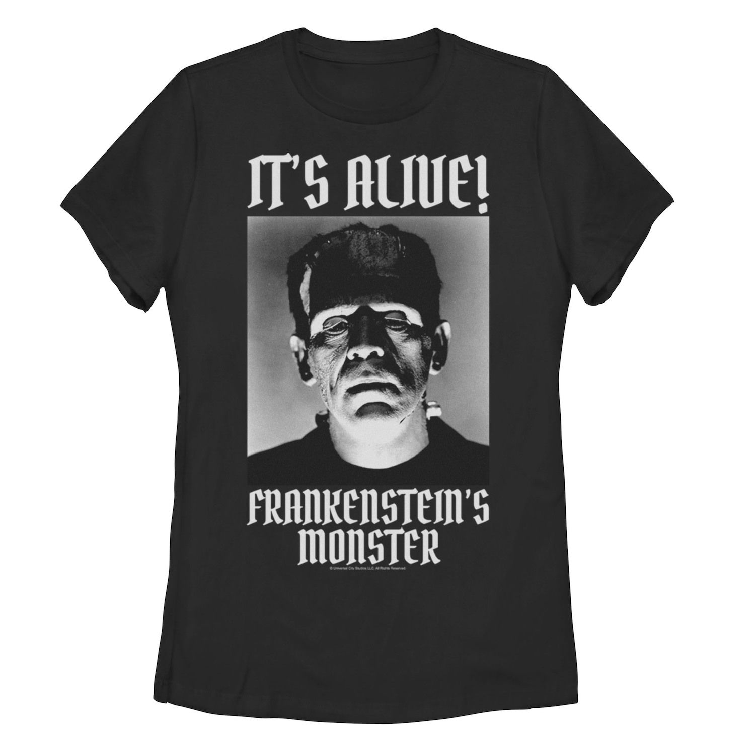 

Футболка Universal Monsters для юниоров «Монстр Франкенштейна, оно живое» Licensed Character