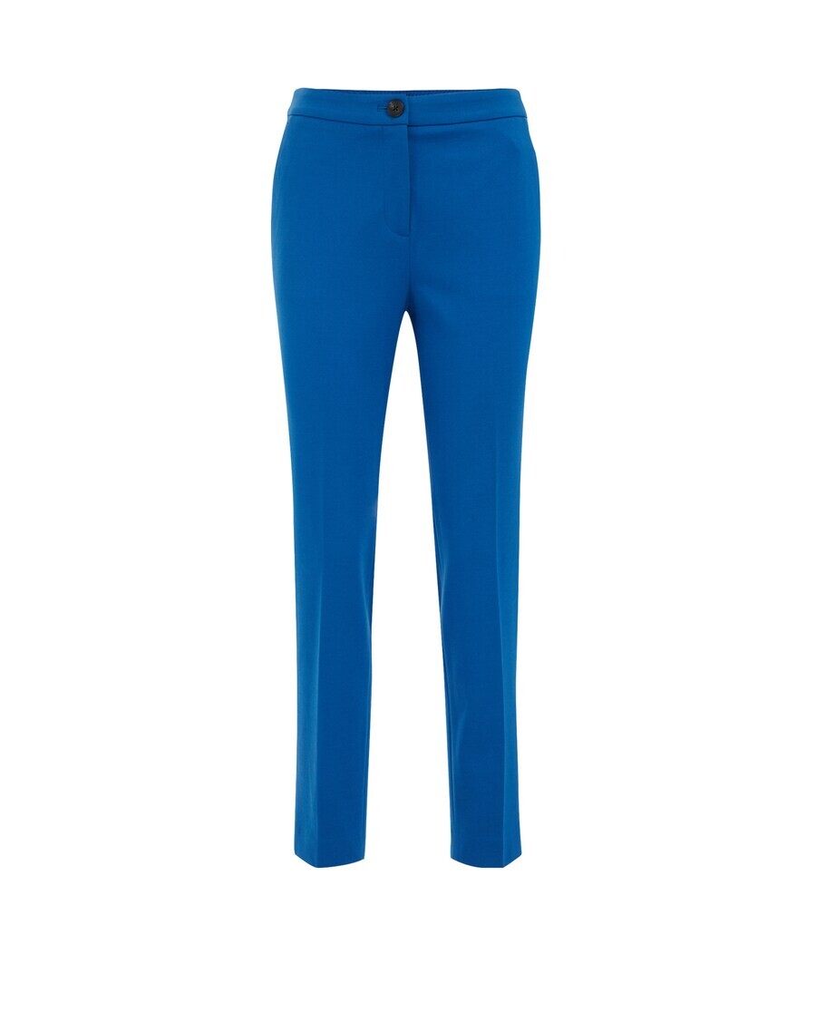 

Брюки WE Fashion Slim fit Pleated Pants, коабльтовый синий