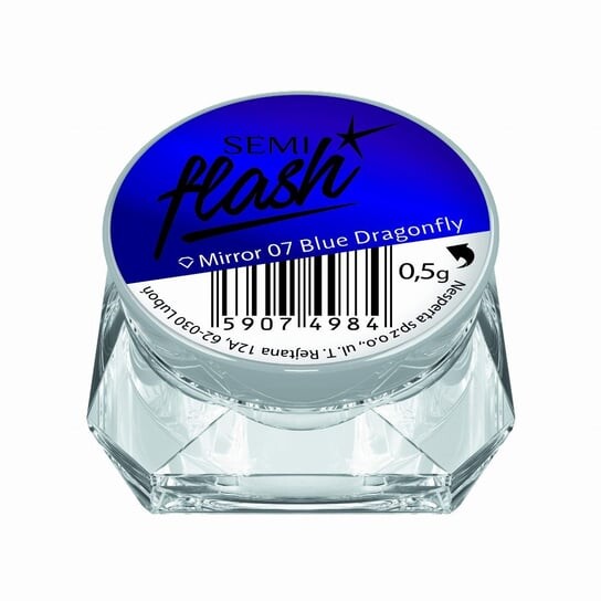 

Зеркальный эффект SemiFlash Mirror Blue Dragonfly 07 - 0,5г Semilac