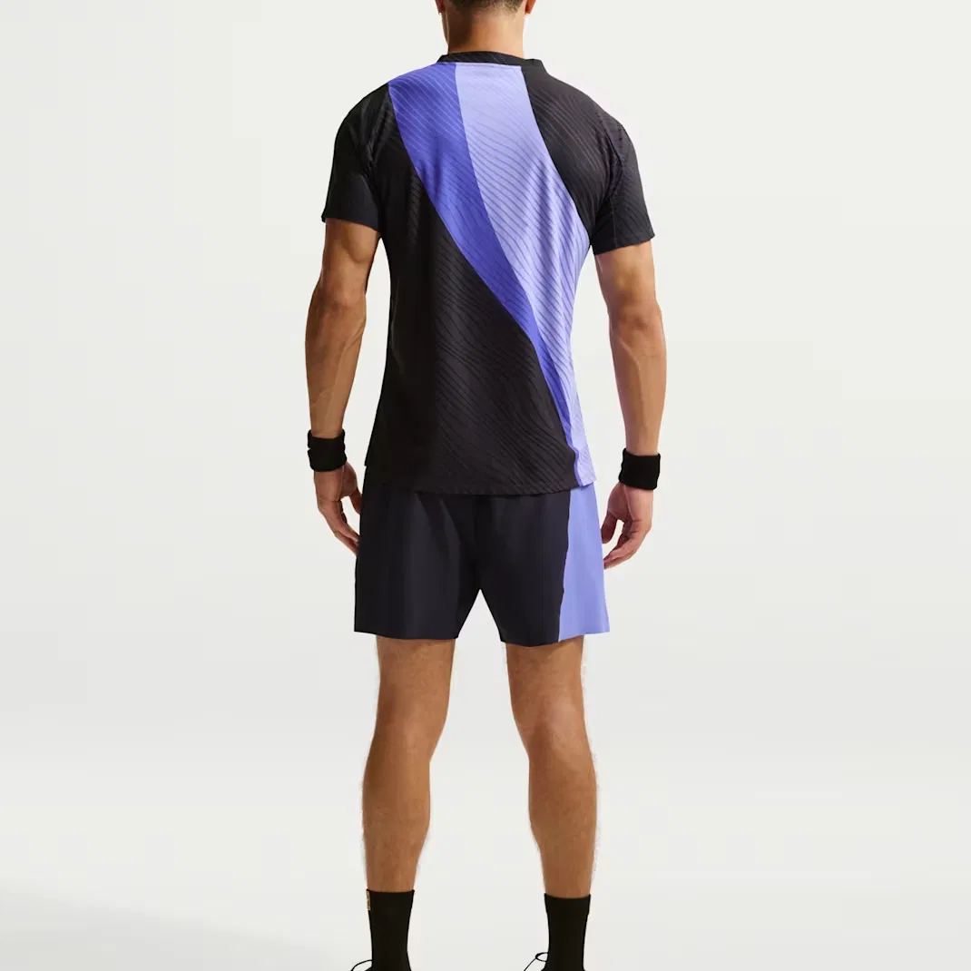 Футболка Nike Court Slam Dri-FIT Adv Sapphires/Obsidian/White — фото 4