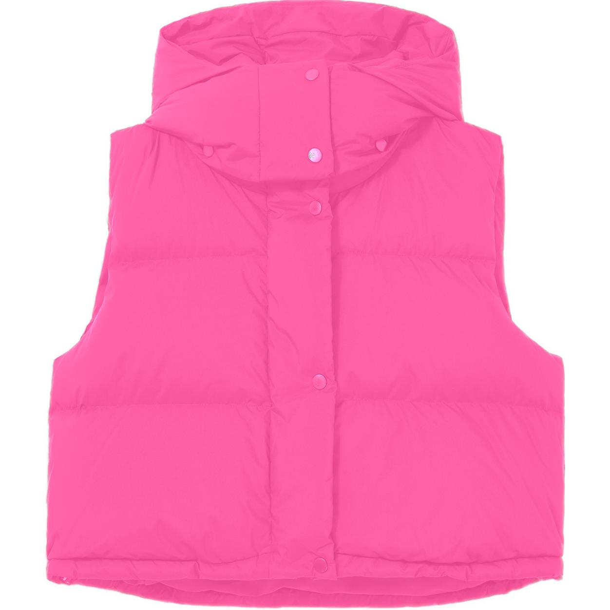 

Lululemon Женская жилетка серии Wunder Puff, Sonic Pink/Sonic Pink