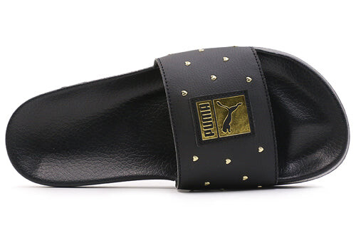 Тапочки leadcat studs slide black Puma, черный — фото 2