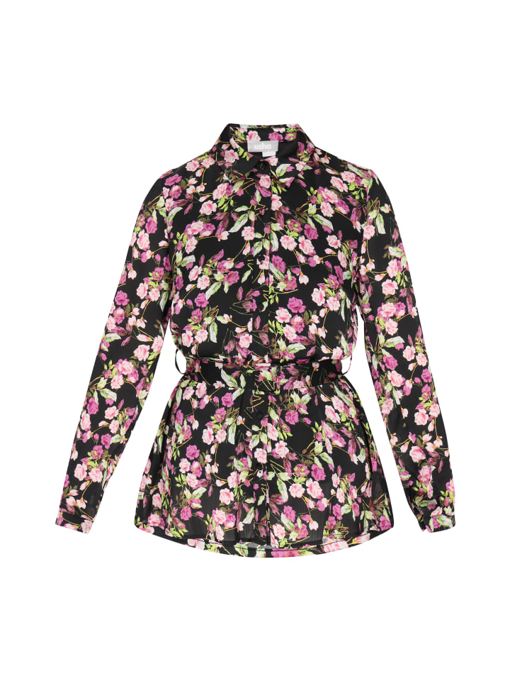 

Блузка Usha, цвет black multicolor