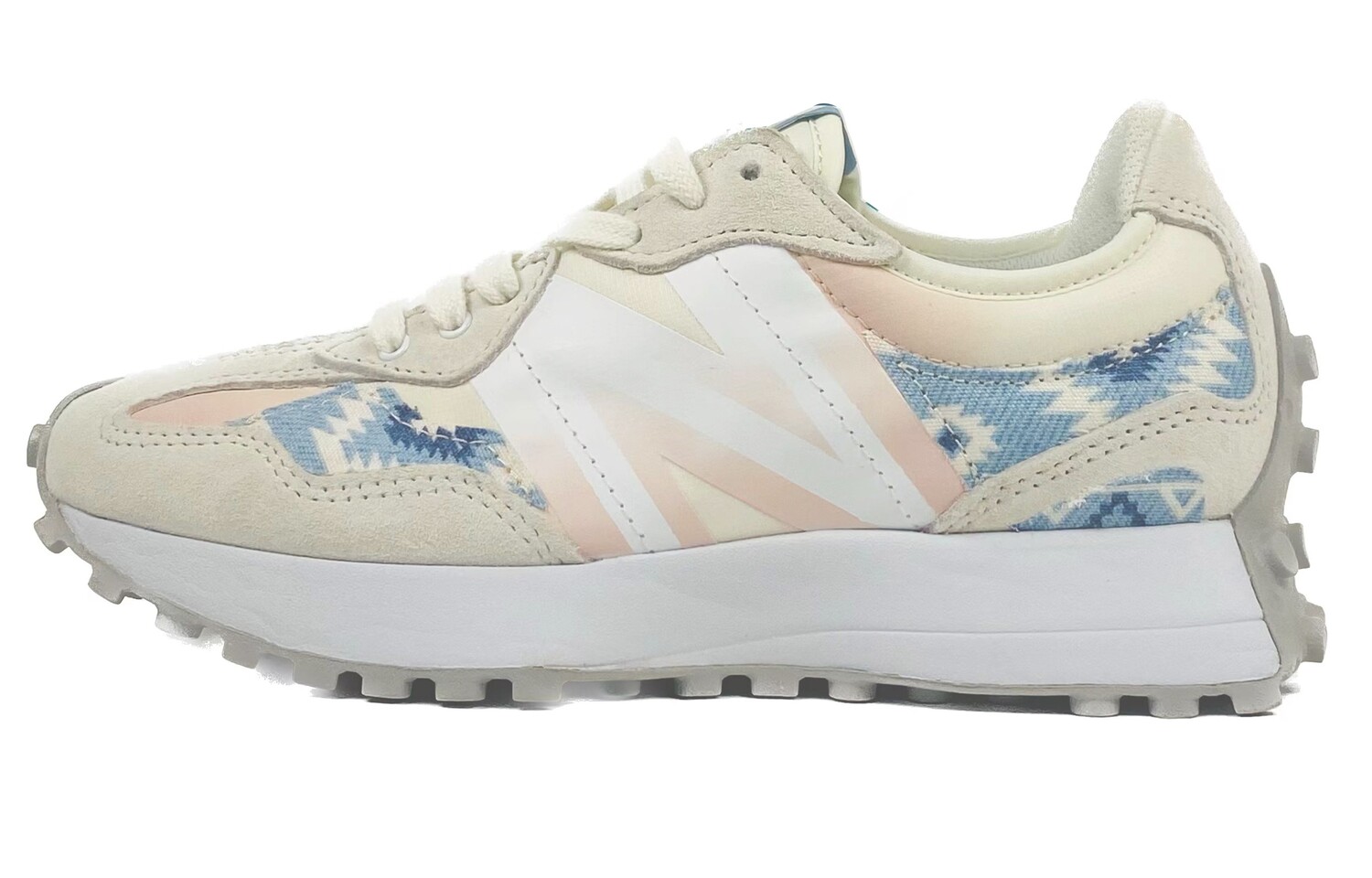 

Кроссовки женские NB 327 с низким верхом, цвет рис/розовый/синий New Balance
