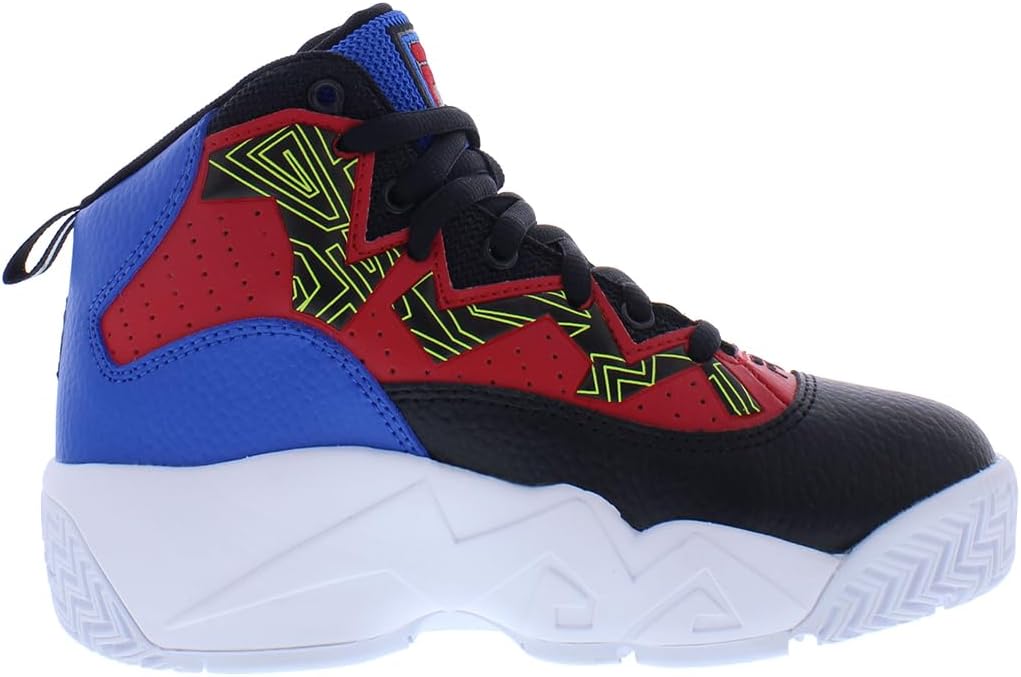 Кроссовки Fila Unisex-Child Kid's Fila Mb, черный/красный — фото 3