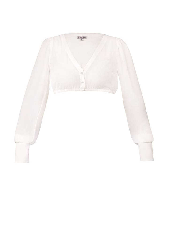 

Блузка дирндль JACHENAU в оттенке белый MarJo