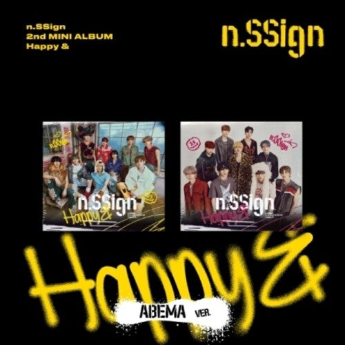 

CD диск N.Ssign: Happy & - Abema #1 Version - Random Cover - incl. Folded Poster + Photocard