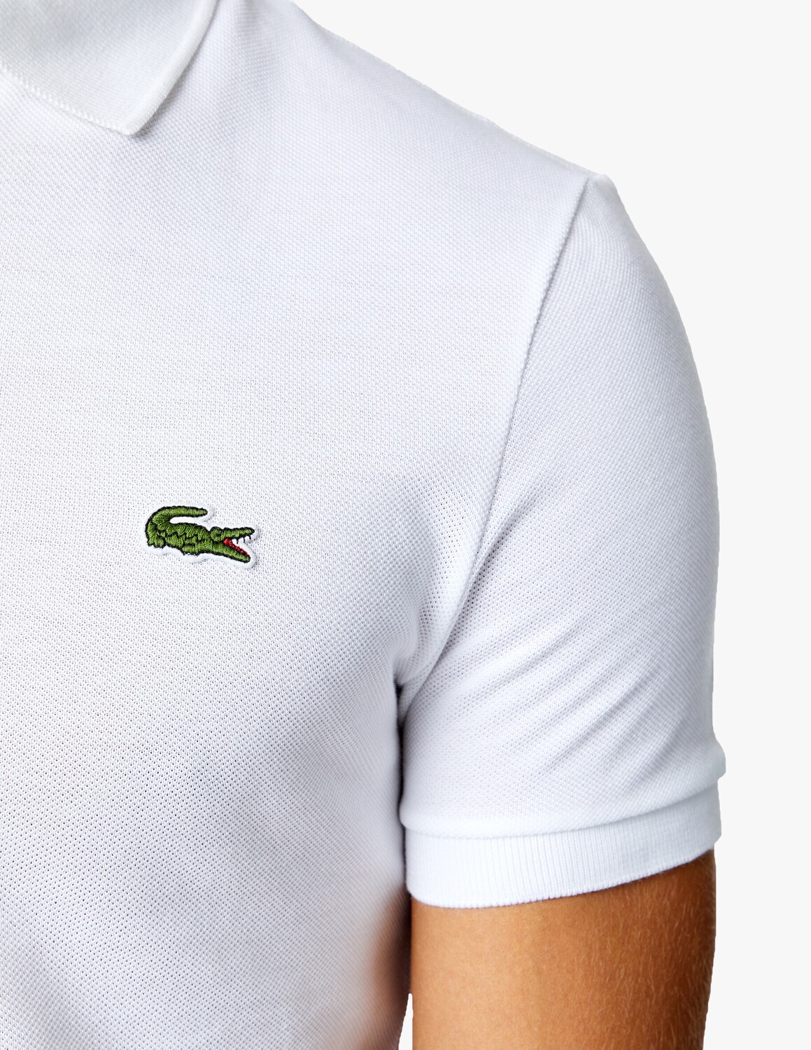 Поло Lacoste, мужское, узкое — фото 3