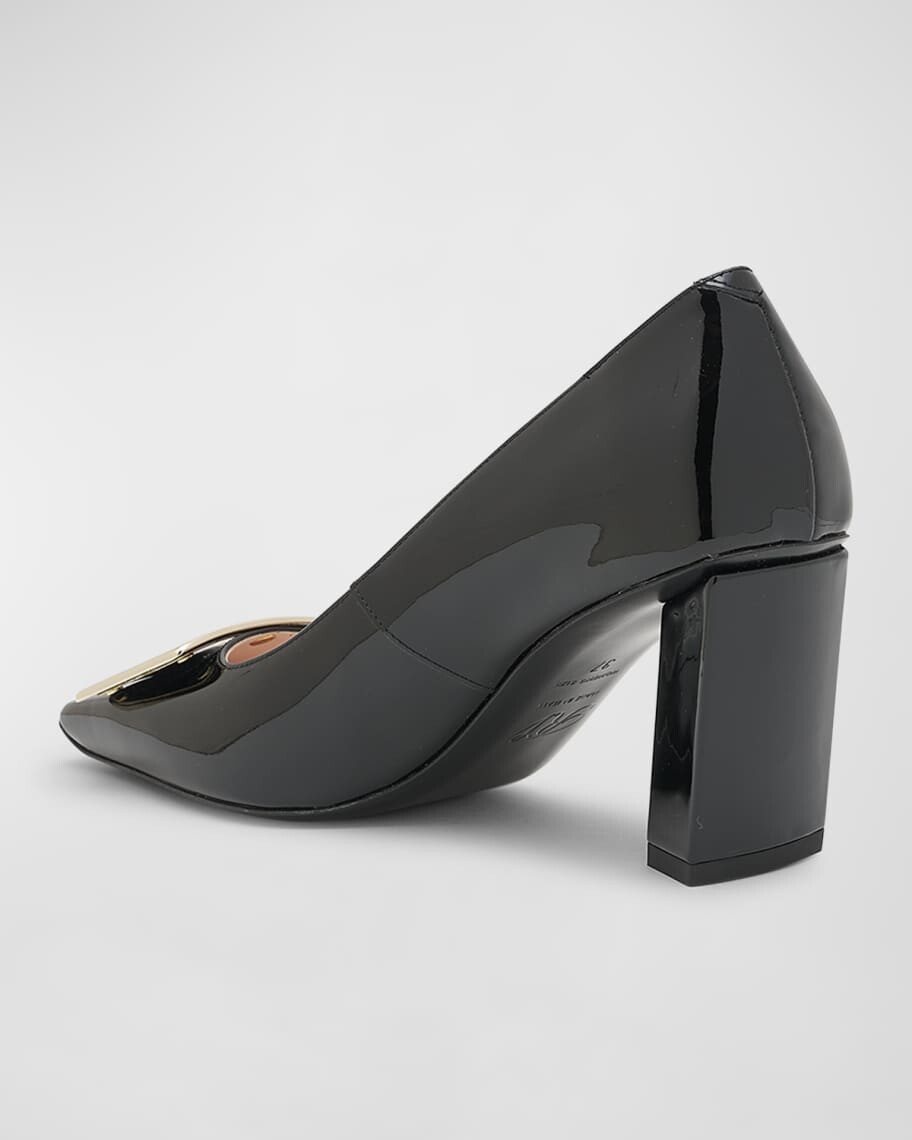 Туфли-лодочки Belle Vivier с пряжкой 75 мм Roger Vivier — фото 3