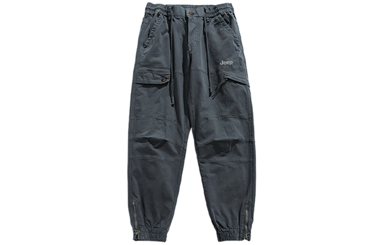 

Грузовые штаны унисекс Jeep, темно-серый