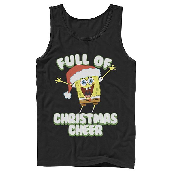 

Мужская футболка Spongebob Squarepants Full of Cheer Licensed Character, Black