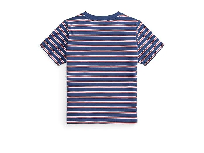 Футболка полосатая Polo Ralph Lauren Kids, Old Royal Multi — фото 2