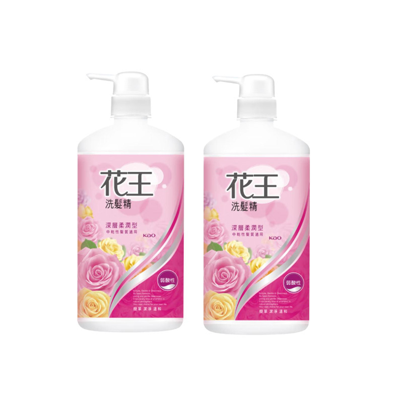

KAO Шампунь HUAWANG для лечения перхоти, увлажняющий и разглаживающий, глубокое очищение, увлажнение, аромат увлажняющего молока rose