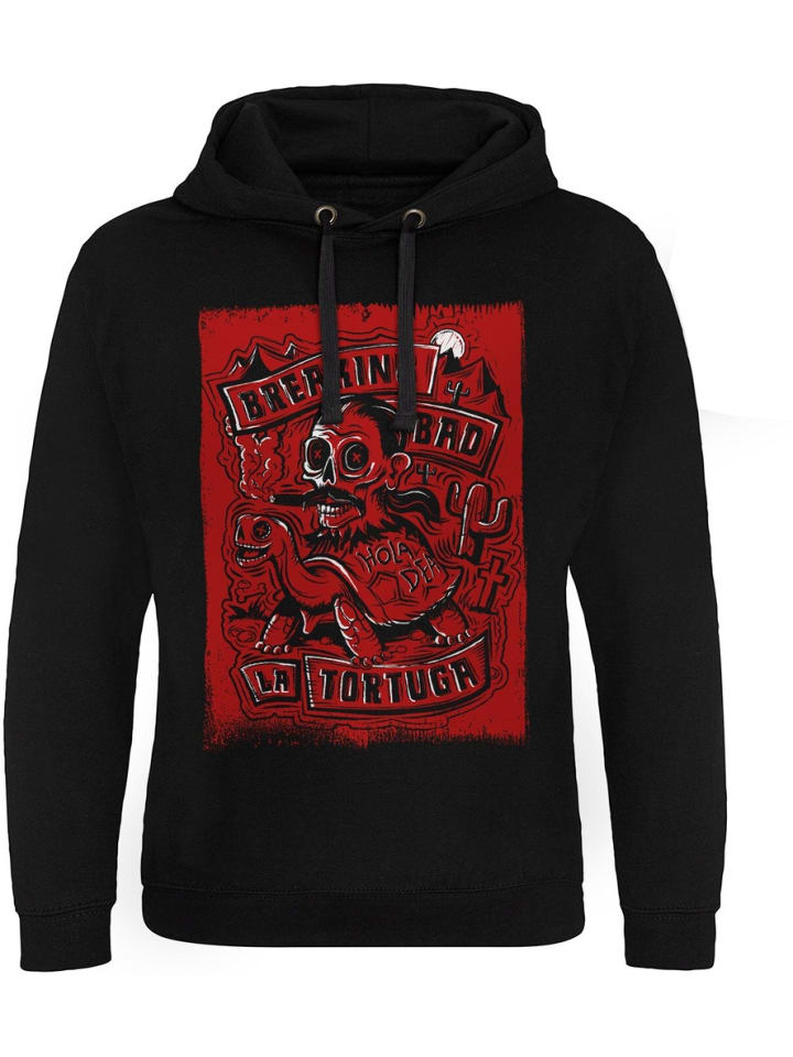 

Толстовка с капюшоном La Tortuga Hola Death Epic Hoodie черного цвета Breaking Bad, Черный, Толстовка с капюшоном La Tortuga Hola Death Epic Hoodie черного цвета Breaking Bad