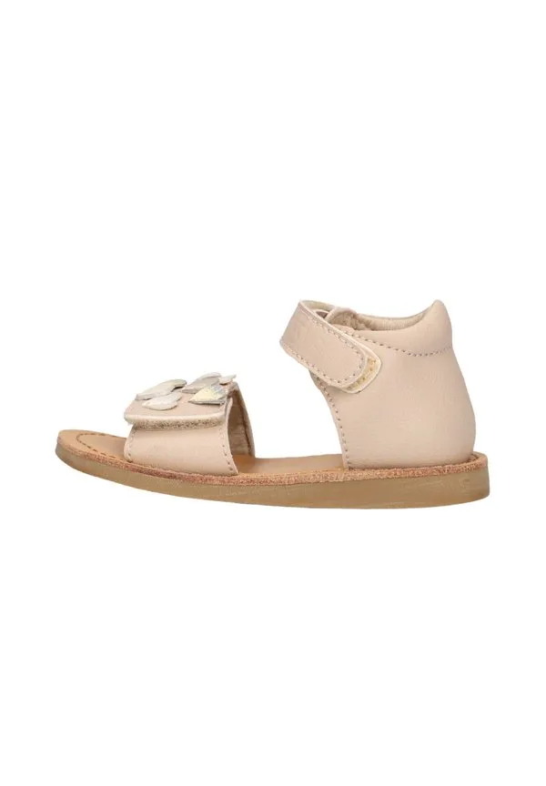 Shoesme meisjes platte сандалии cs23s009. детская обувь Shoesme, Beige Hearts