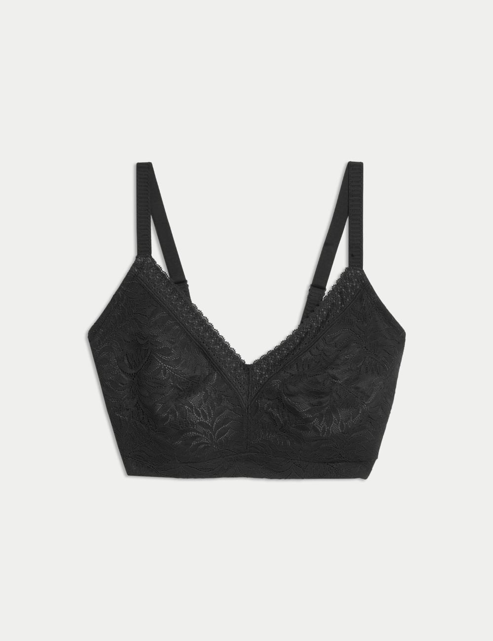 

Flexifit кружевной бюстгальтер без косточек Minimiser CH Marks & Spencer, черный