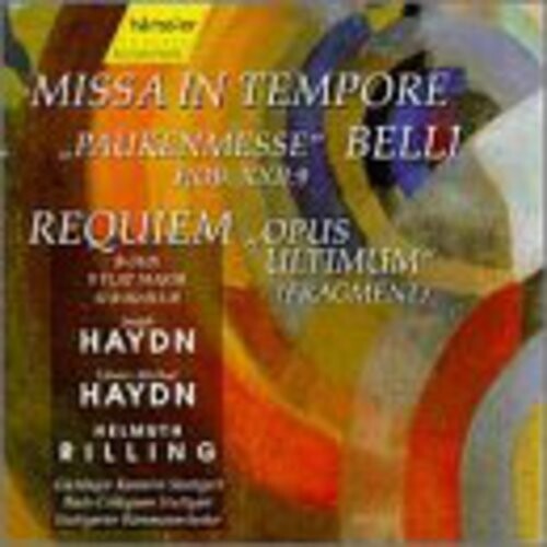 

CD диск Haydn / Rilling / Bach-Collegium Stuttgart: Paukenmesse / Requiem