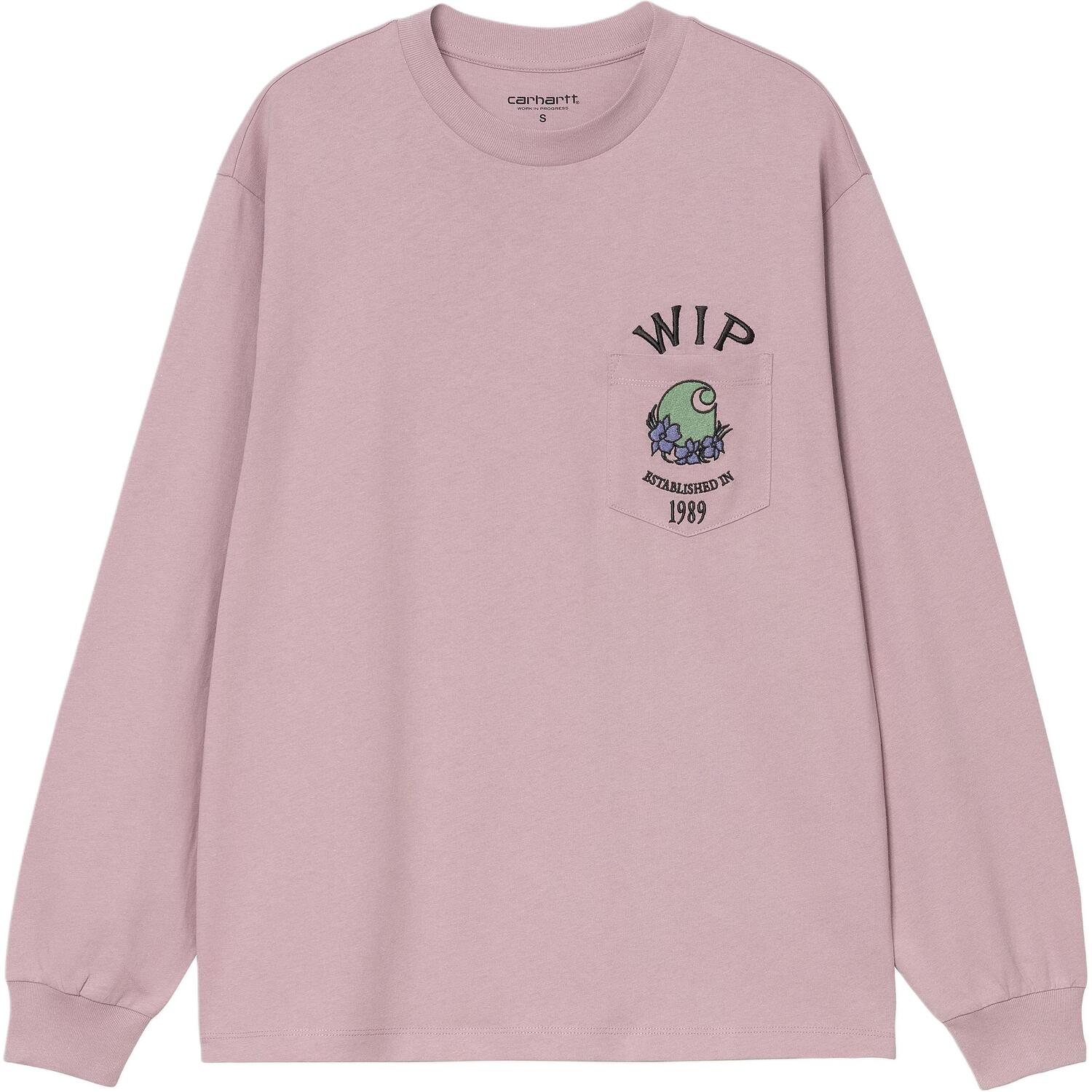 

Carhartt WIP Футболка женская розовая, Розовый, Carhartt WIP Футболка женская розовая