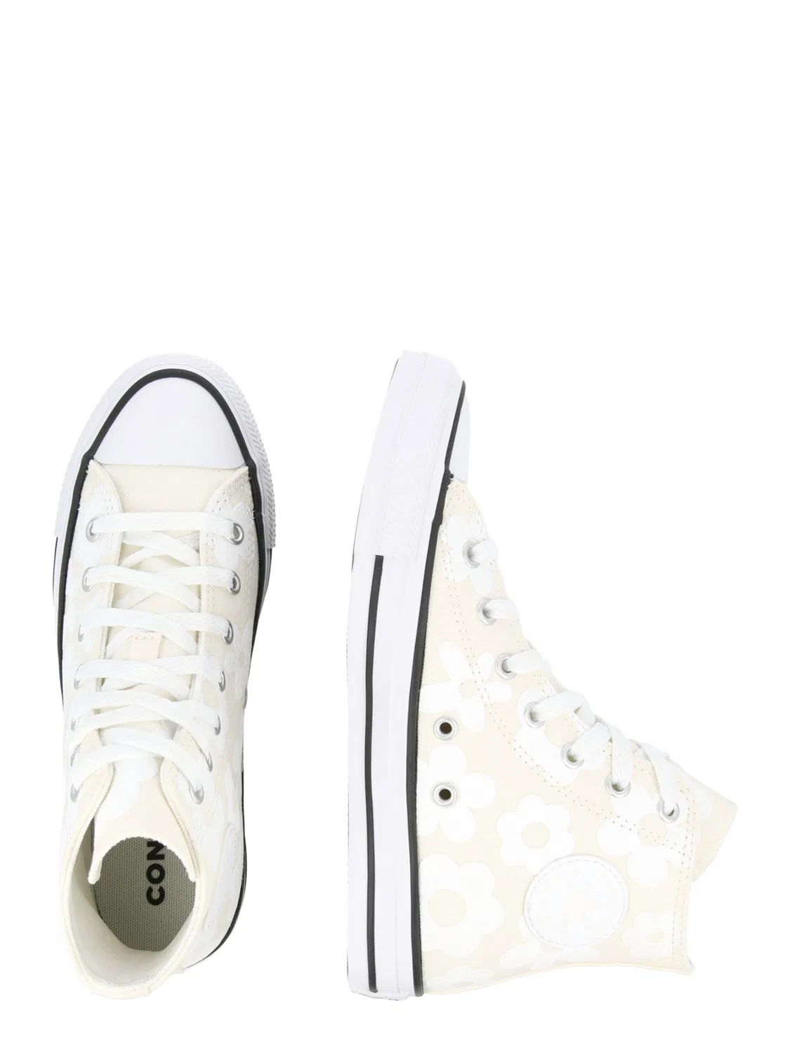 Кроссовки Converse Chuck Taylor All Star кремового цвета — фото 2