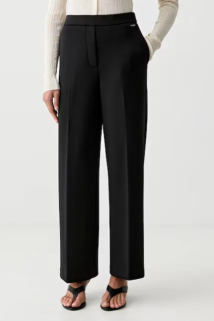 Брюки из ткани Calvin Klein, черный