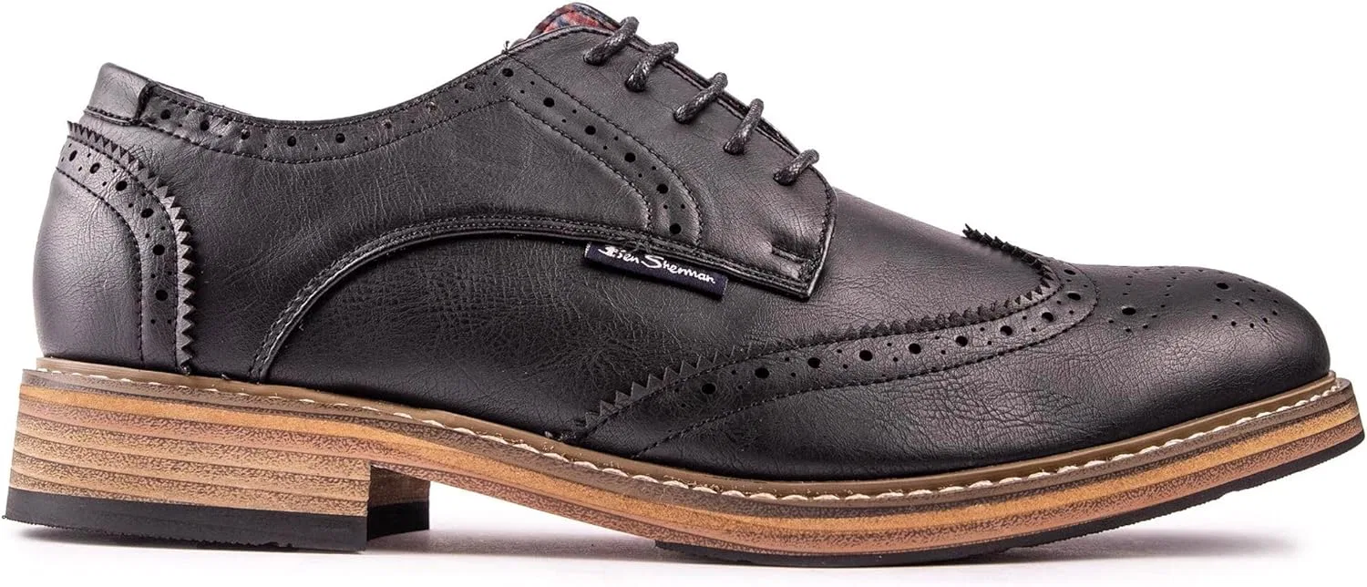 Мужские туфли-броги Ben Sherman Triumph, черные