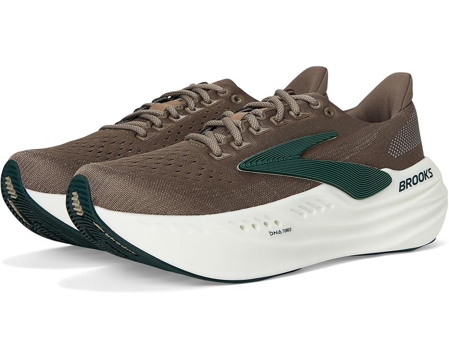 

Кроссовки Brooks Glycerin Max, цвет Falcon/Green/London Fog