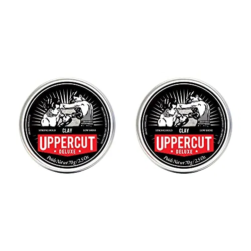 Матовая глина для укладки волос Deluxe Clay от Uppercut, 2 x 70 г Uppercut Deluxe