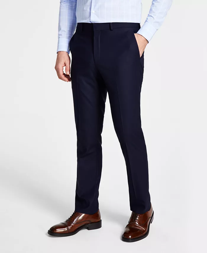 

Мужские брюки Techni-Cole Slim-Fit для костюма Kenneth Cole Reaction, синий