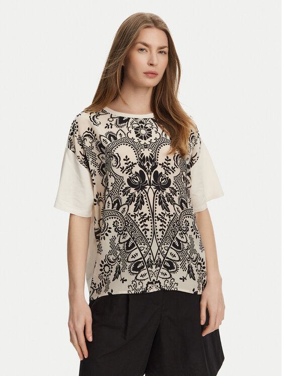 

Футболка свободного кроя Pampas 2515941082 Weekend Max Mara, бежевый