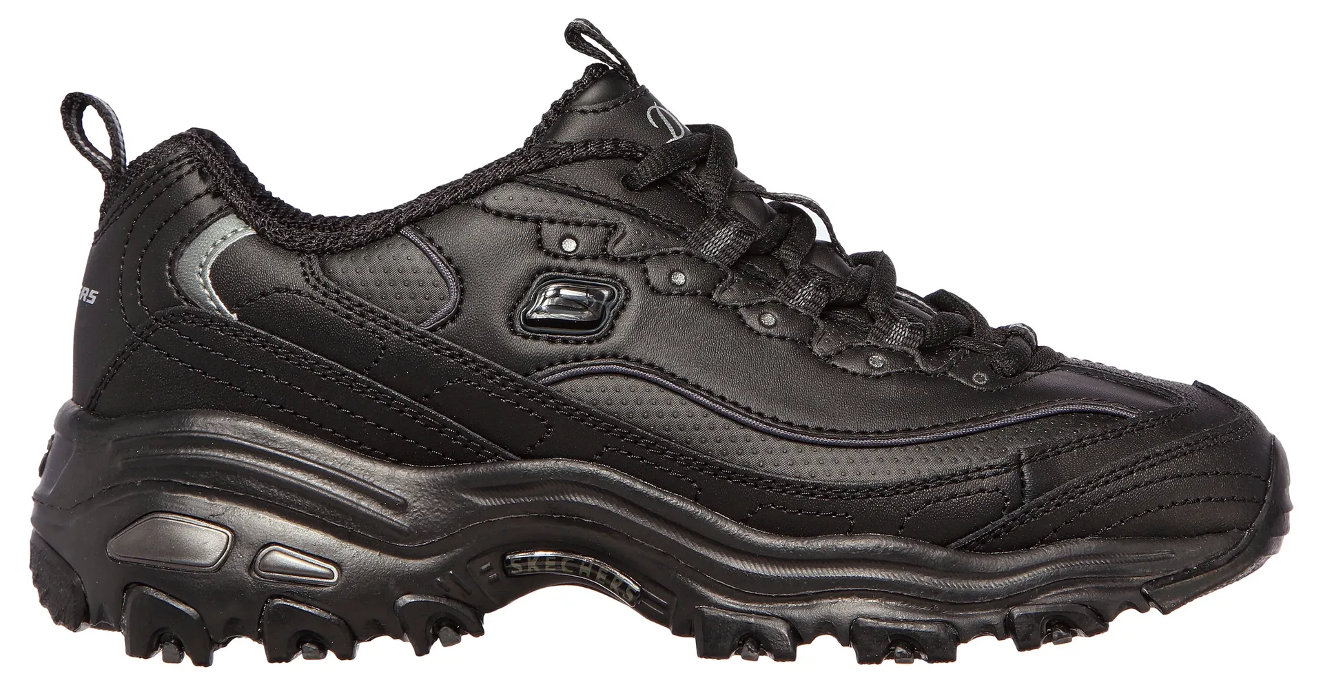 Кроссовки Skechers "D'Lites-Fresh Start", повседневная обувь, полуботинки, туфли на шнуровке с функциями Bio-Dri, черный — фото 4