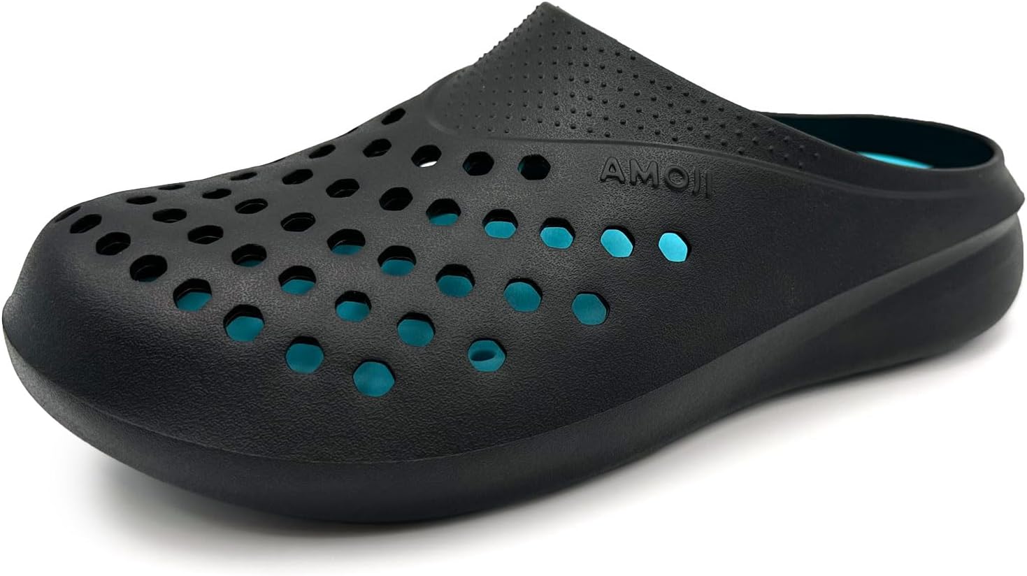 

Женские садовые сабо Amoji Men, летние обувь для садоводства, пляжные туфли AM2277, Lakeblue