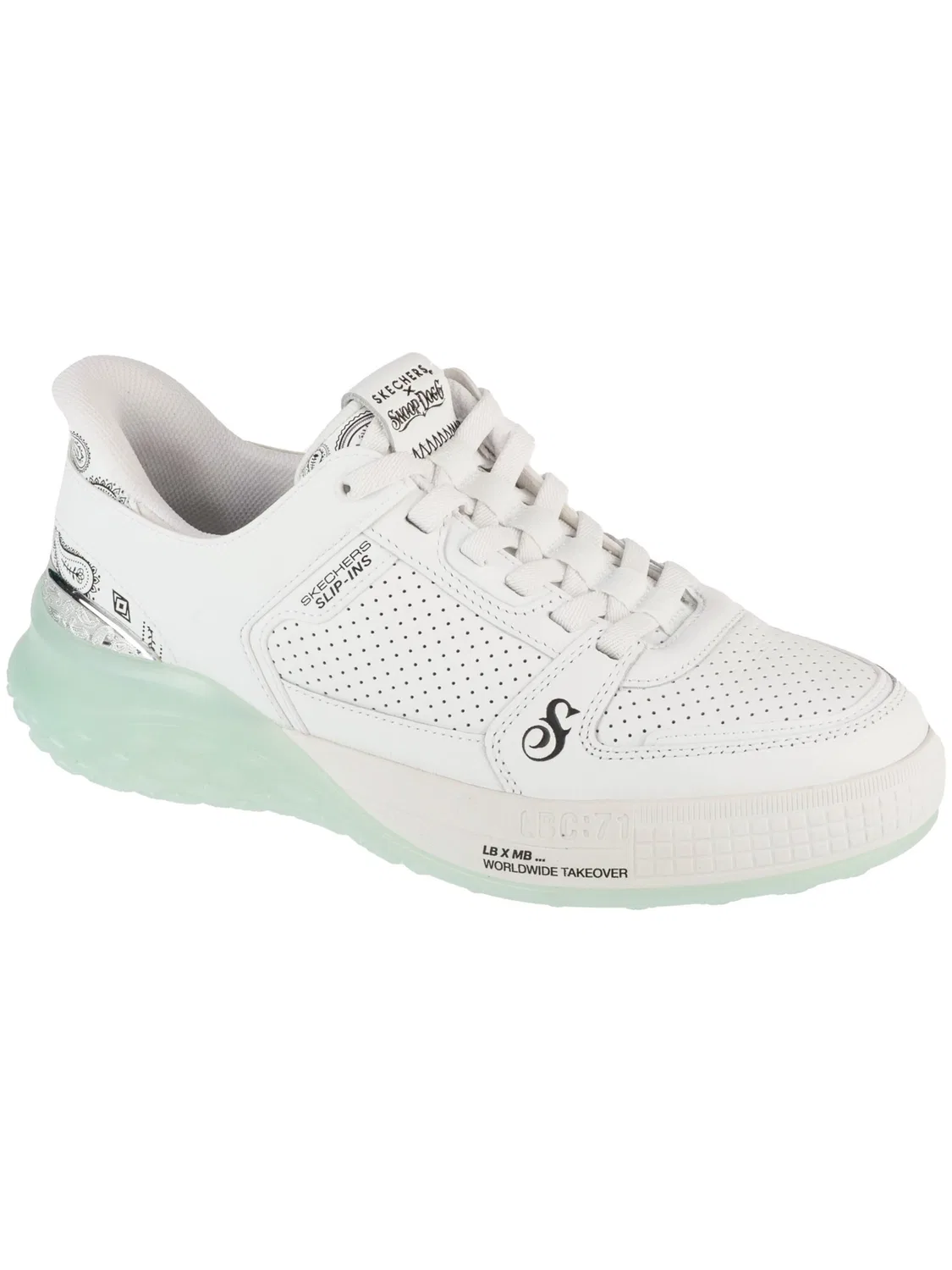 Кроссовки 'Skechers Slip-Ins: Snoop Sizzle Toke' Skechers, White — фото 2