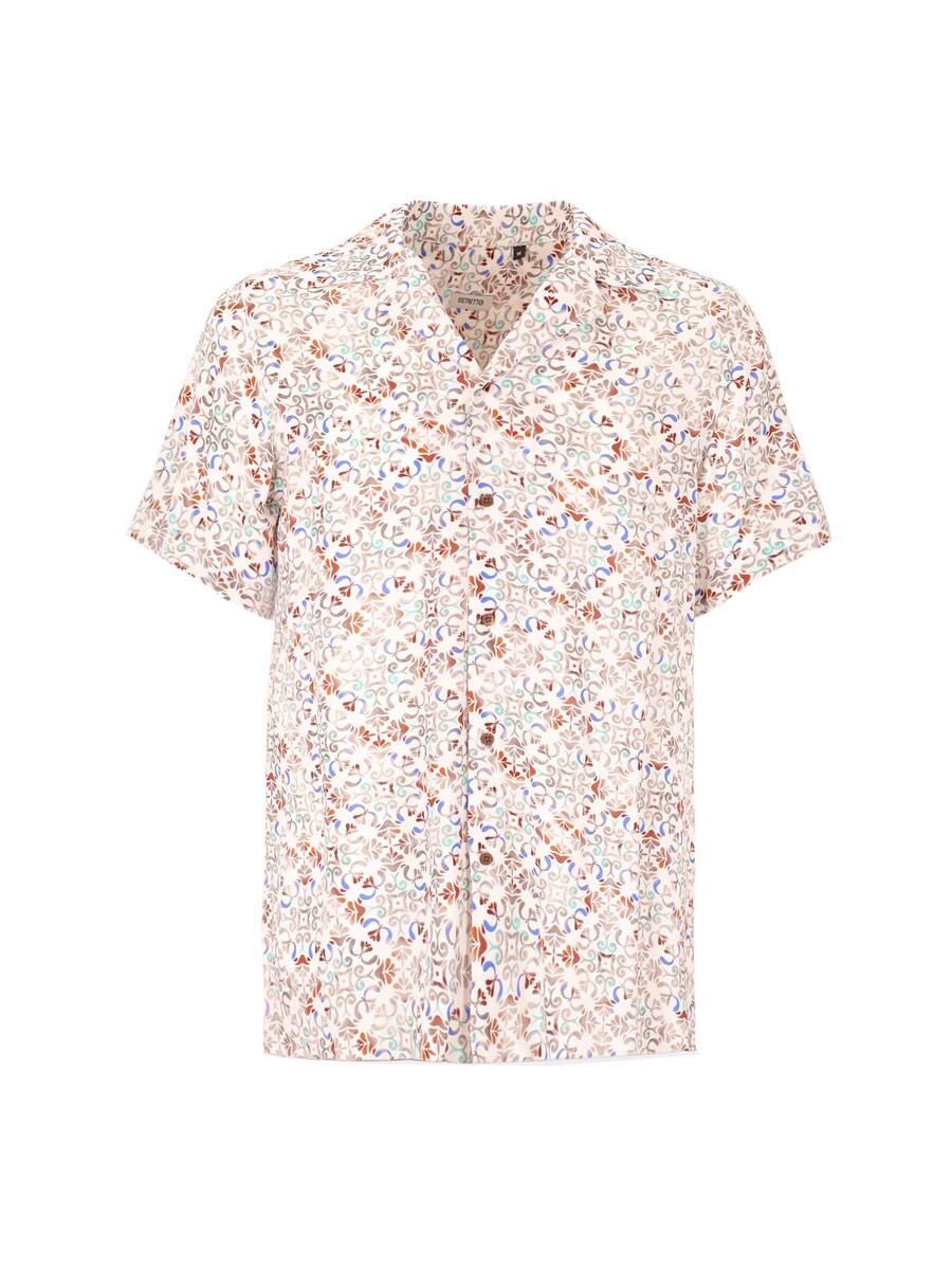 

Рубашка на пуговицах классического кроя Distretto12, Mixed Colors