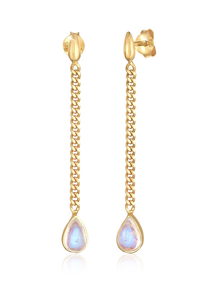 

Elli Серьги из серебра 925 пробы с золотым покрытием