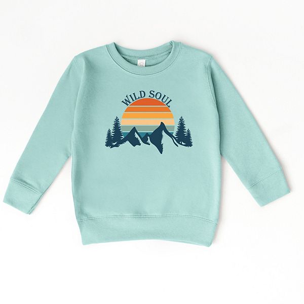 

Детская толстовка Wild soul colorful The Juniper Shop, Seafoam