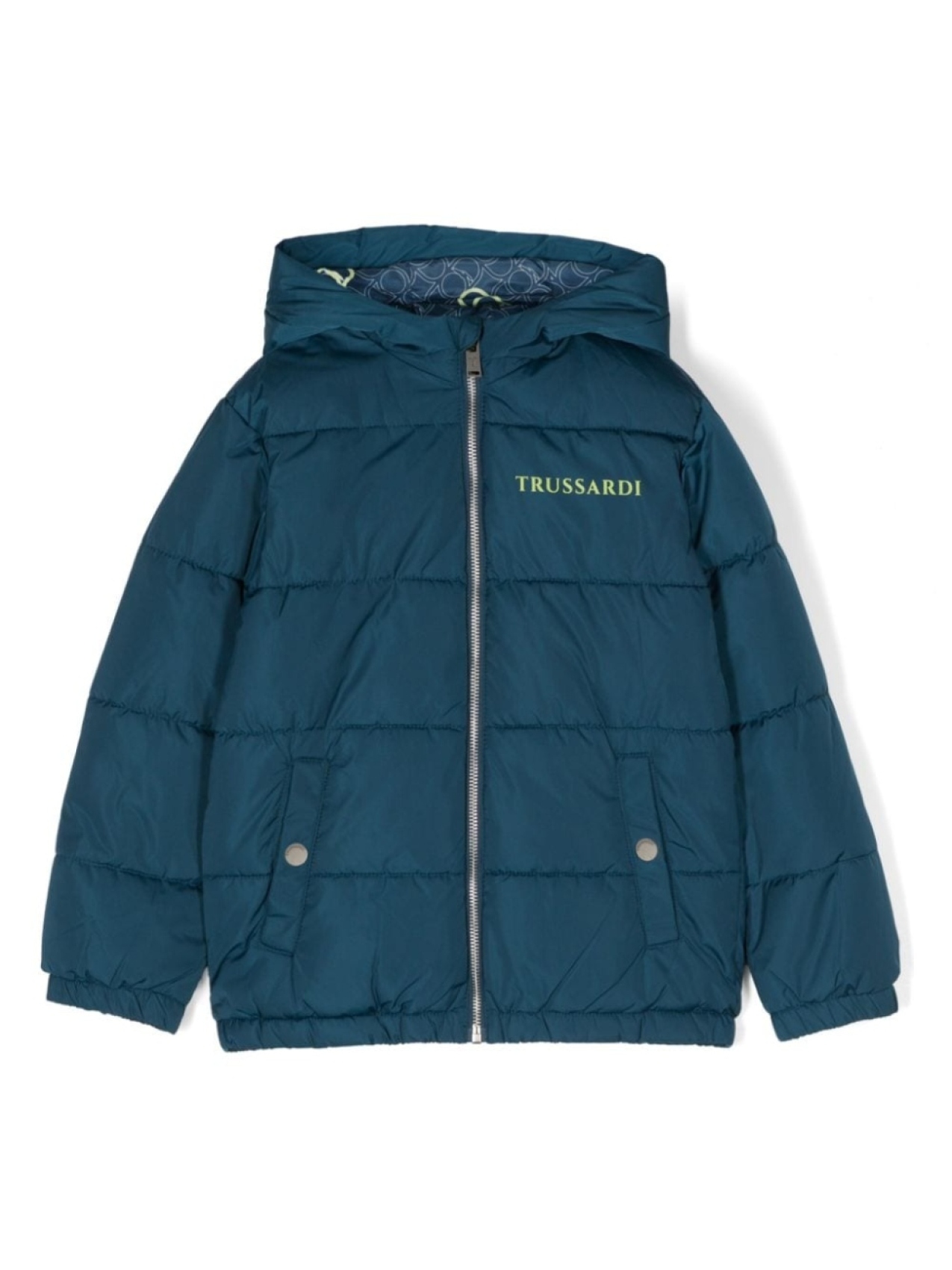 

TRUSSARDI JUNIOR стеганый пуховик, синий