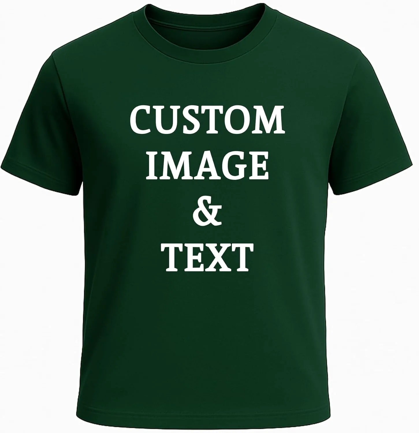 

Персонализированная футболка с фото и текстом — мягкий хлопок, размеры XS–5XL LeWall