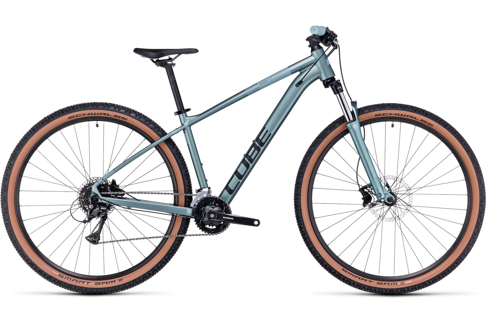 

Горный велосипед Cube Access WS EXC - 29 дюймов - Diamant - 2023, цвет Türkis|eucalyptus´n´black