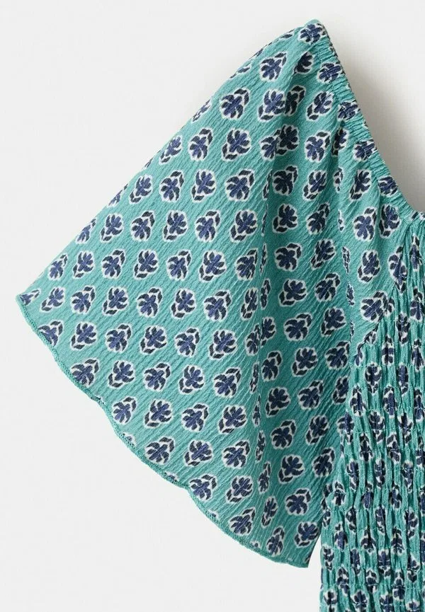 Детский комбинезон Mango Kids, Turquoise — фото 3
