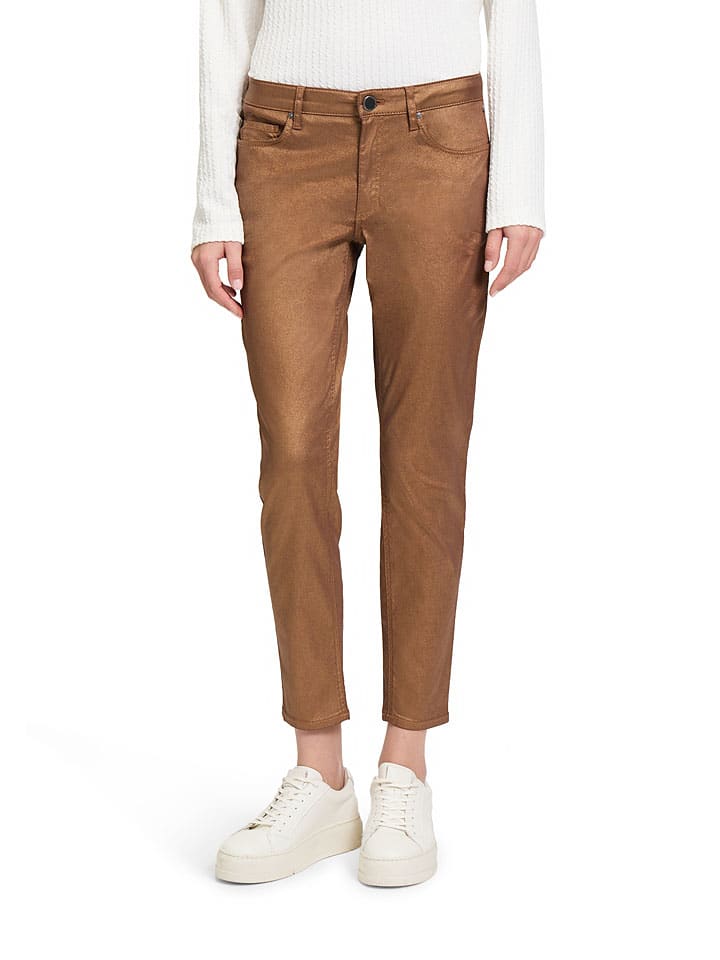 

Джинсы Slim fit цвета кэмел BETTY & CO