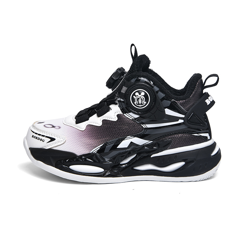 

Кроссовки детские противоскользящие детские FIRS Kids, черный/белый