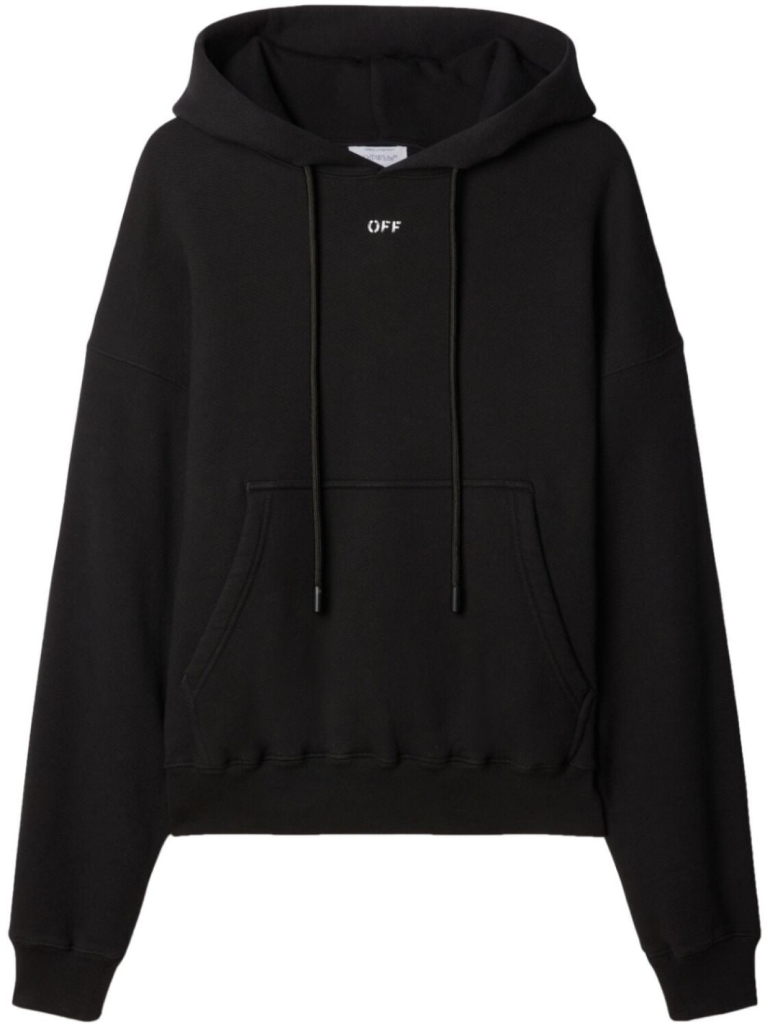 

Off-White худи Off Stamp, черный