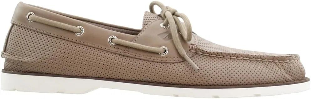 Мужские ботинки Sperry Top-Sider Leeward с двумя люверсами, перфорированные, Taupe
