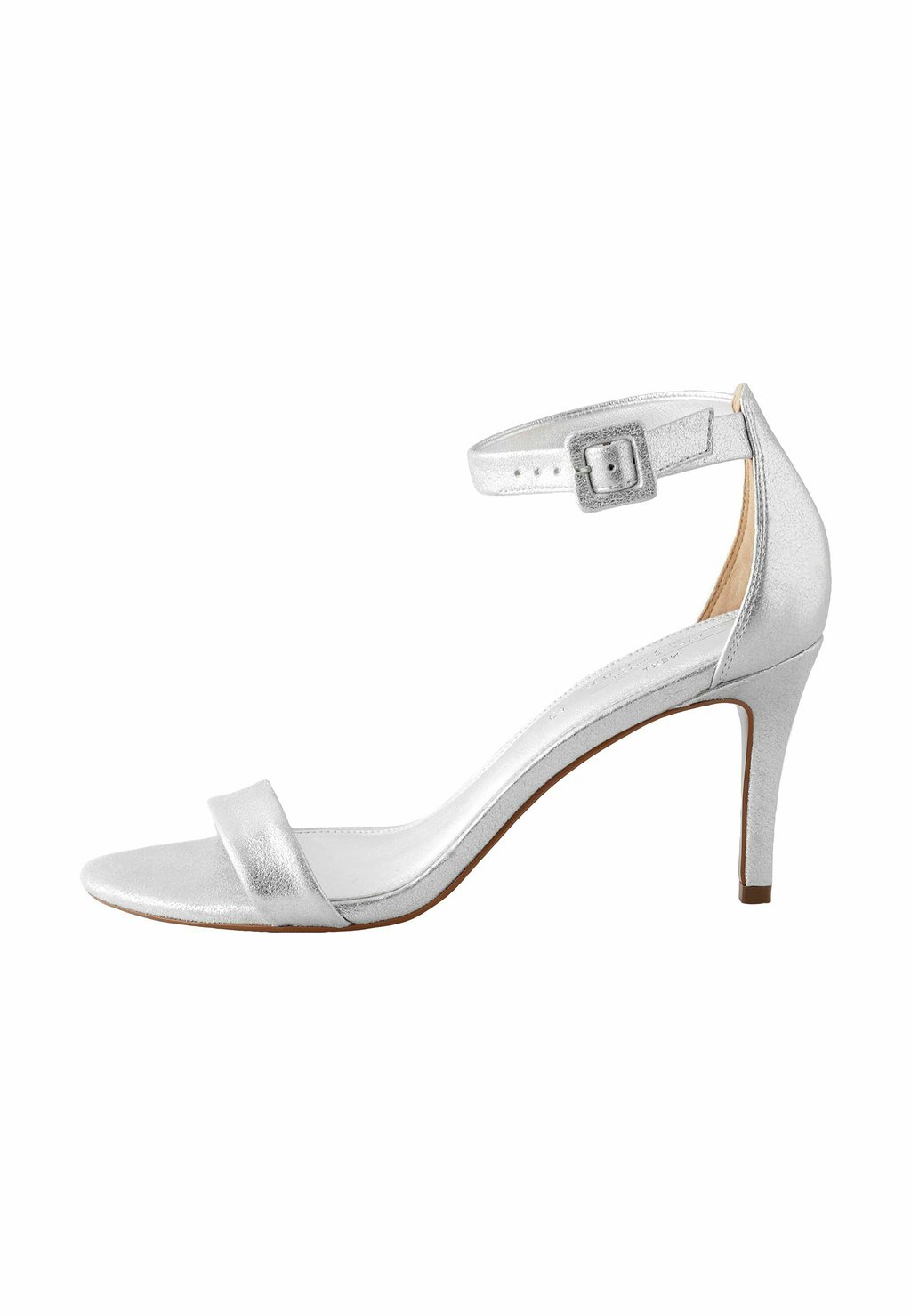 Сандалии REGULAR FIT-SIGNATURE ROUND TOE BUCKLE DETAIL MID SIMPLE Next, серебряный
